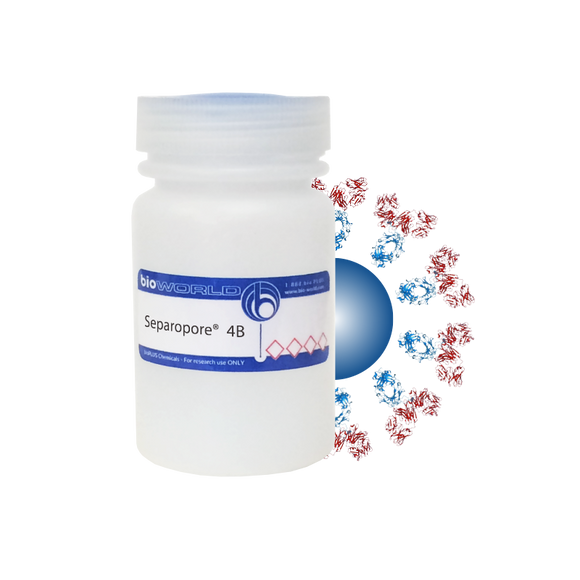 Rabbit Anti-Mouse IgG (FC) Red Separopore® 4B Microbeads viewIP™