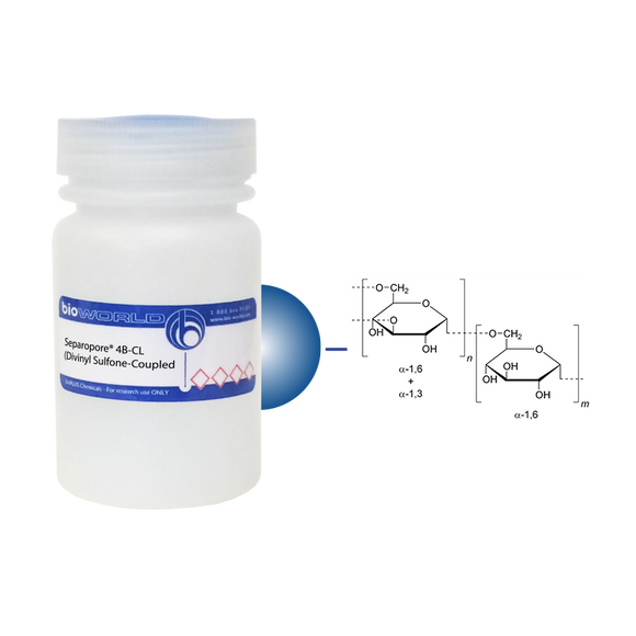 Dextran Separopore® 4B-CL (Divinyl Sulfone-Coupled)