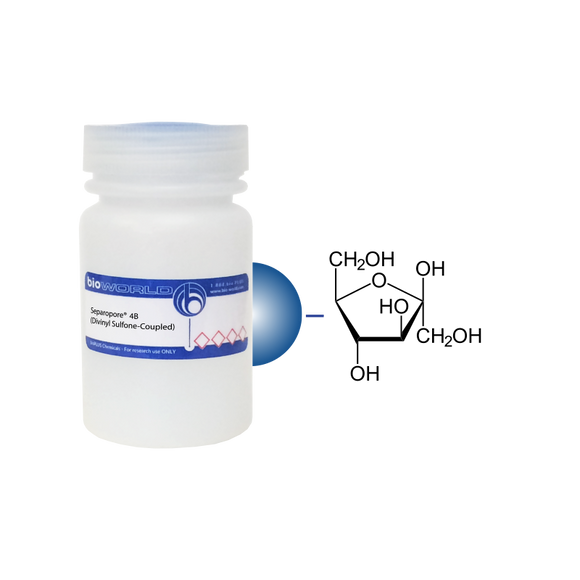 Fructose Separopore® 4B (Divinyl Sulfone-Coupled)